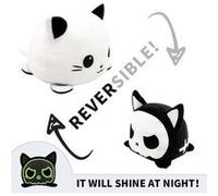 Peluche Chaton lumineux Double face Flip 20 cm Multicolore Multicolore G