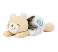 Chicco My Sweet Doudou Ours en Peluche Doux en Velours Sac de sel pour Micro-Ondes, Placer sur la barrière du bébé, la Chaleur Aide à Calmer Les coliques, 0 m +