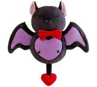 Peluche Chauve-Souris, 9 Pouces, Animal en Peluche intégré, Son, Douce et câline pour Halloween, décoration d'intérieur, Cadeaux, Chauve-Souris en, décoration de -, Animal