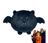 Peluche chauve-souris d'Halloween, de chauve-souris en peluche, jouet rembourré élastique de la de la bande dessinée pour Halloween, décoration de la maison saisonnière, confortable ad