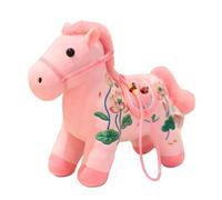 Peluche Cheval - 2026 Pendentif Douce En Forme D'animal, Jouet De Décoration De Figurine De Célébration Mignonne, Conception Sur Le Thème Du Festival, Breloque En Peluche D'affichage | Décorati