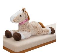Peluche Cheval - Coussin Animal Câlin Doux à Collectionner,Figurine Cheval en Peluche Enfant | Pour garçons, fille, ami, petite amie, enfant, sœur, épouse, chambre, salle de séjour, chambre de bébé, é
