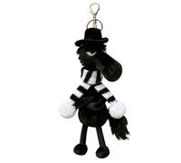 Peluche Cheval | Porte-Clés Amusant, Pendentif Et Charm Pour Bag - Mini Porte-Clés En Peluche | Pour Sac à Dos Fête du Printemps Cadeau d'Anniversaire