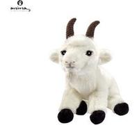 Peluche Chevre blanche 26 cm Marron G