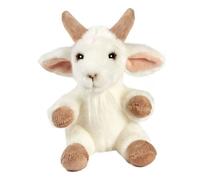 Peluche Chevre Tetabizous- 17 cmH - ANIMA - PELUCHES/Animaux - Beige - Dès 3 ans