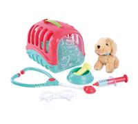 Peluche chien avec boîte de transport 7