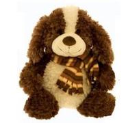 Peluche - chien avec echarpe - 38 cm - all about nature G