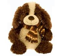Wild Planet - All About Nature - K7539 - Peluche - Chien Avec Echarpe - 38 Cm