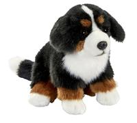 Peluche Chien Bouvier Bernois Assis - 30 cm