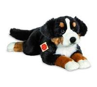 Teddy HERMANN® Peluche chien bouvier bernois couché, 60 cm