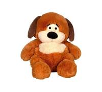 Peluche chien Chubby Dog GIPSY TOYS 40 cm Caramel