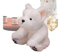 Peluche Chien Compagnon De Sommeil Apaisant Émotionnel | Textures réalistes, matériaux ultra-doux, décoration intérieure, cadeau festif