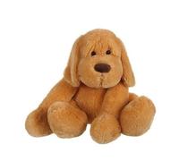Peluche - chien flatoutou blanc - 50 cm marron TU