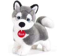 Peluche chien husky 21 cm
