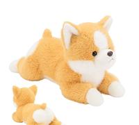 Peluche Chien - Jouet d'accompagnement Doux en Peluche - Douillette avec Fonction Coussin - pour, Adolescents, Adultes et collectionneurs Pendant Le Temps de Jeu - Dormir dans la