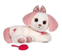 Peluche chien Puppy Bella - GIPSY TOYS - Toute douce qui s'illumine au rythme de jolies mélodies - 30 cm