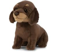 Peluche chiot teckel à poil dur AKAH