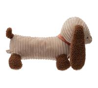 Peluche chien ultra douce pour bébé ? doudou à câliner dès la naissance marron, beige, noir TU