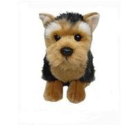 Peluche Chien YORKSHIRE TERRIER Multicolore G