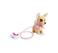 Peluche Chihuahua Chi Chi Love Loomy 20 cm Peluche filoguidée Piles incluses