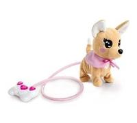 Peluche Chihuahua Chi Chi Love Loomy - 20 Cm - Peluche Filoguidée - Piles Incluses