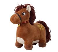 Peluche chinoise | Doudou en peluche douce - Jouet porte-bonheur 2026 - Mascotte du Nouvel An - Poupée en peluche pour salon, chambre d'enfant, canapé, voiture - Décoration pour enfants et adultes