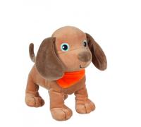 Peluche chiot - fun puppies sonores, marron clair foulard orange orange TU