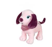 Peluche Chiot - Fun Puppies Sonores, Rose Foulard Parme Violet TU