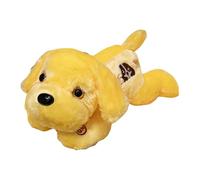 Peluche Chiot Lumineuse,Chien en Peluche Lumineux - Chien animal en peluche doux,Oreiller en peluche doux pour chiot, chien, veilleuse LED, pour l'heure du coucher, pour les tout-petits et les, 14 po