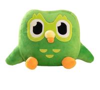 Peluche chouette Duolingo verte Duo Plush par Duo The Owl Cartoon Anime Owl Doll