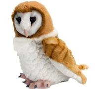 peluche Chouette Effraie Cuddlekins de 30 cm marron blanc Wild Republic