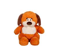 Peluche chubby dog - chien marron clair et beige 40 cm beige TU