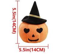 Peluche Citrouille d'Halloween en forme de coeur 14 CM - Orange Orange G