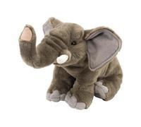 peluche CK éléphant de 30 cm gris marron Wild Republic G