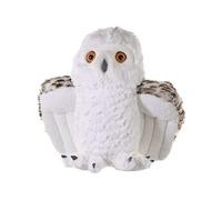 peluche CK Harfang de Neige de 30 cm blanc