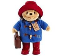 Peluche classique Paddington Bear avec bottes et valise G