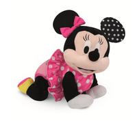Peluche - Clementoni - Disney Baby Minnie - Rose - Interactif - Bébé 6-36 mois