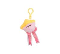 Peluche Clipon Mocchi Mocchi Kirby - Assis Avec Rubans (10 Cm)