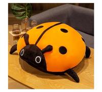 Peluche Coccinelle, Animaux Coccinelles Peluche Mignons Peluche D'insecte Douce Oreiller Câlin Cadeau for Les Enfants Et Les Amoureux Anniversaire Noël La Saint Valentin(Orange,40CM/15.7IN)