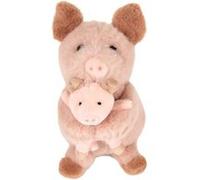 Peluche cochon avec bebe - Egmont Toys Beige
