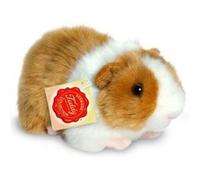 Peluche cochon d'Inde marron et blanc 20 cm