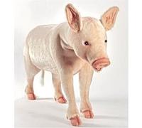 Peluche cochon géant Anima 106 cm Multicolore G