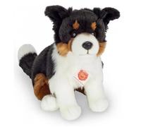 Peluche - Collection - Chien Border Collie - Assis - 30 cm - Noir