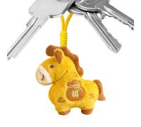 Peluche comme doudou et jouet - Jolie souvenir - Motif animal chinois - Avec cordon - Pour sac à dos, anniversaire, Noël, printemps, fête, décoration où