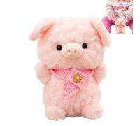 Peluche Compagnon Apaisant Pour L'Heure Du Coucher | Peluche Animale De Poche pour Les Anniversaires La Crémaillère Fête Des Canapé Lit Divan Filles Petite Amie Couples