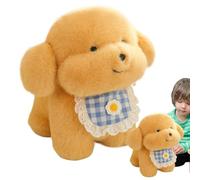 Peluche - Compagnon Doux et apaisant - Chien en Peluche comme - pour Les Amoureux des Animaux de Compagnie, Filles, Amis, Adolescents, canapé, lit, canapé, Bureau, siège de Voiture, Maison