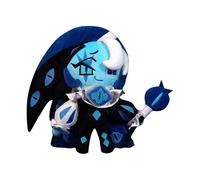 Peluche Cookie au Lait Shadow, Jouet en Peluche Cookie Run Kingdom for Les Fans de Jeux Enfants et Adultes Choix d'anniversaire de Noël Halloween for garçons Filles Décoration d'intérieur