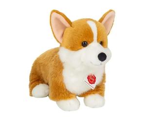Peluche corgi ultra douce 30 cm