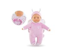 Peluche Corolle Pti' Cœur Papillon 30 cm Vanille Yeux fixes bleus Bleu
