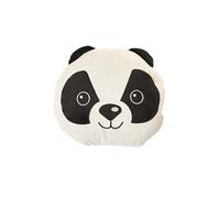 HOME DECO KIDS, TX9403, Couverture Convertible Panda pour Enfants, Design Ludique et Confort Optimal, Idéale pour la Chambre, 110x150 cm, Blanc, Noir, Gris